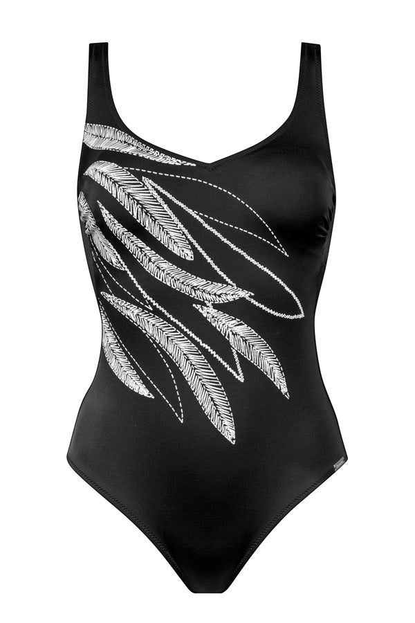 Genuine Touch Black-White Costume Intero -Charmline -