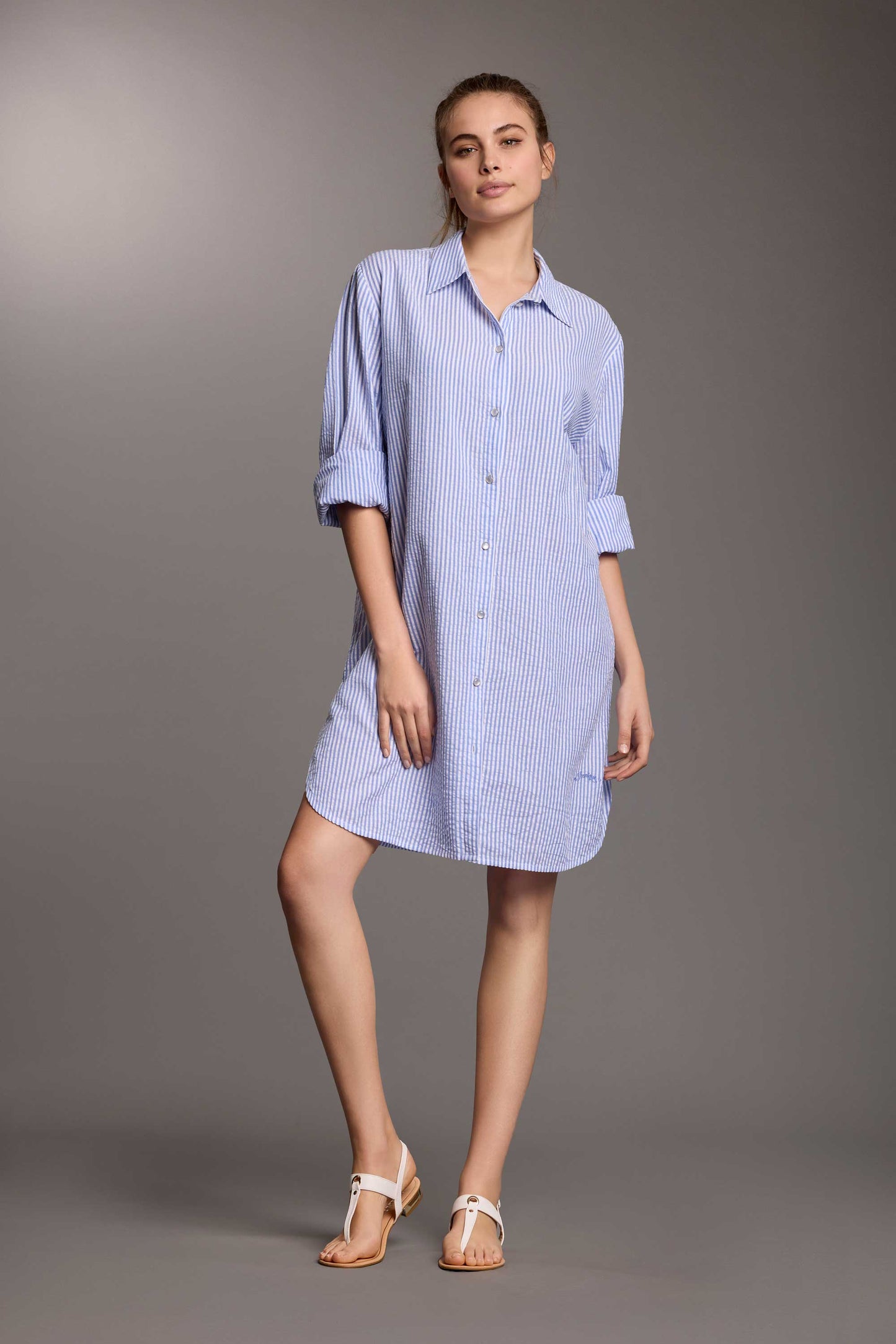 VESTITO CAMICIA LAURA - BRAND ICONIQUE