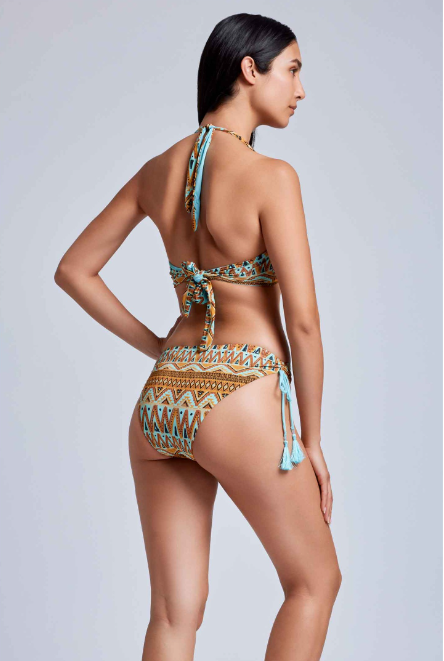 Bikini Con Allacciatura Al Collo Nocciola VACANZE ITALIANE