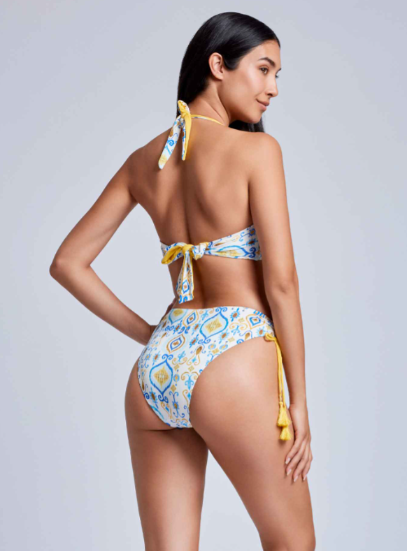 BIKINI CON ALLACCIATURA AL COLLO VIETRI -VACANZE ITALIANE -