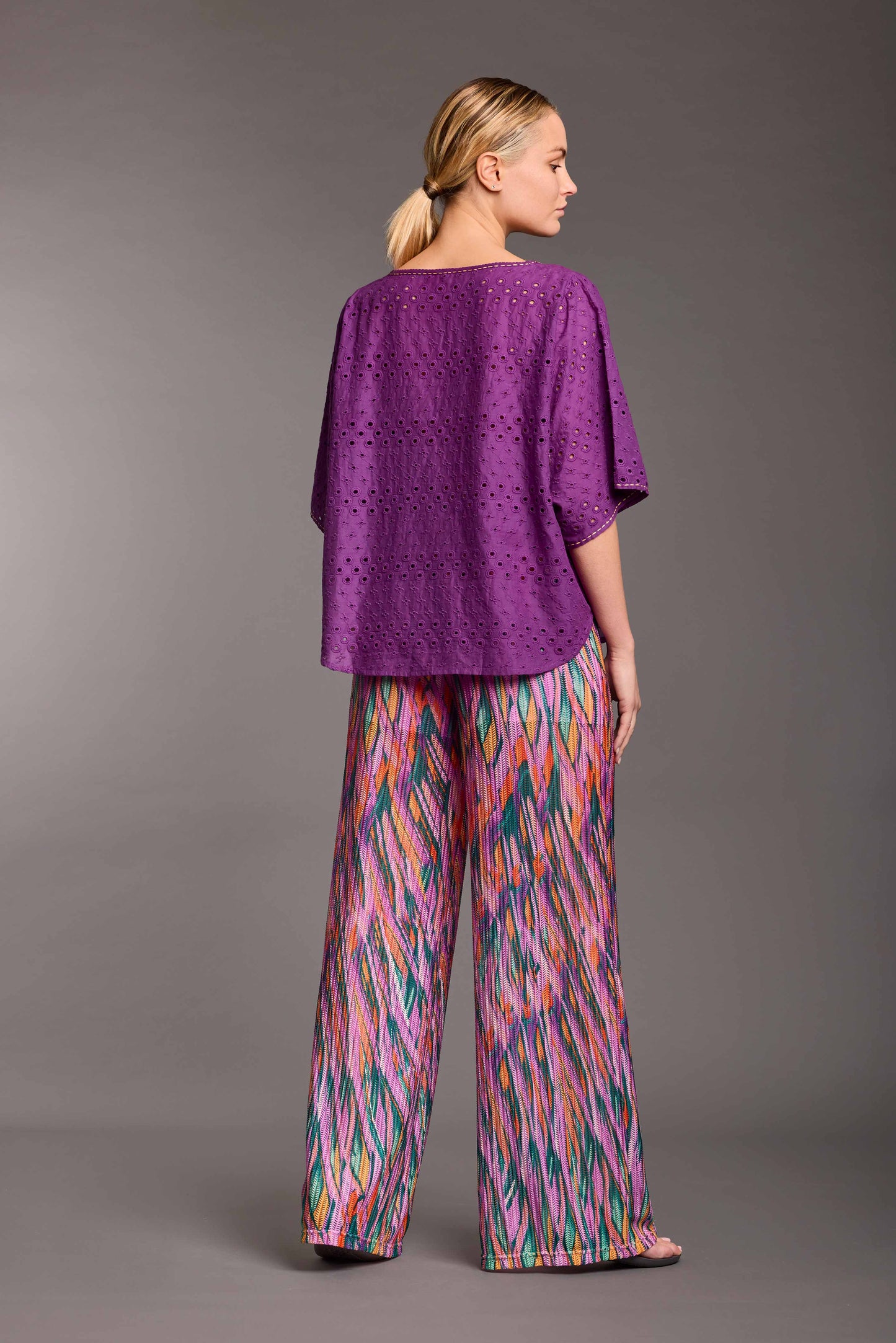 PANTALONI PALAZZO INES - VACANZE ITALIANE -