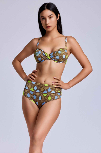 Bikini Con Ferretto Mora JUNGLE FUN VACANZE ITALIANE