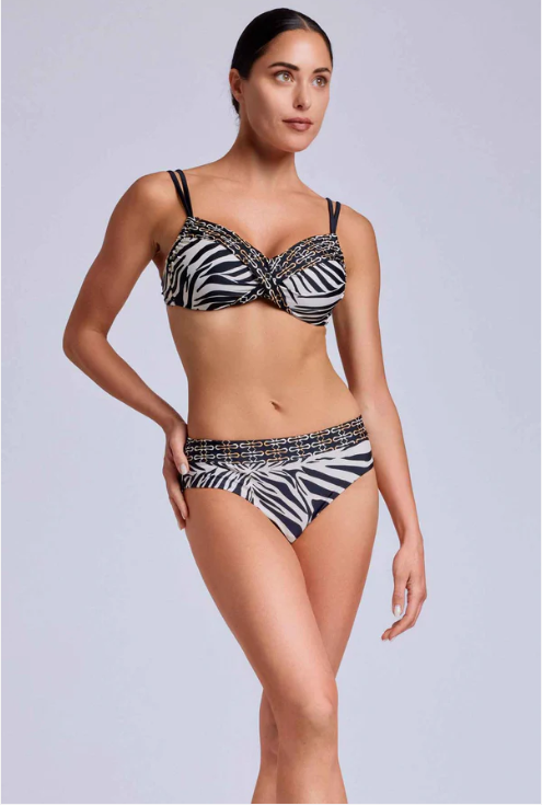 Bikini zebrato Camelia coppa D - DAVID MARE